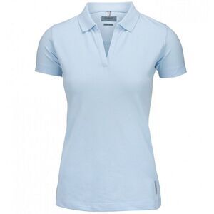 Nimbus Womens/Ladies Harvard Stretch Deluxe Polo Shirt / Sky Blue